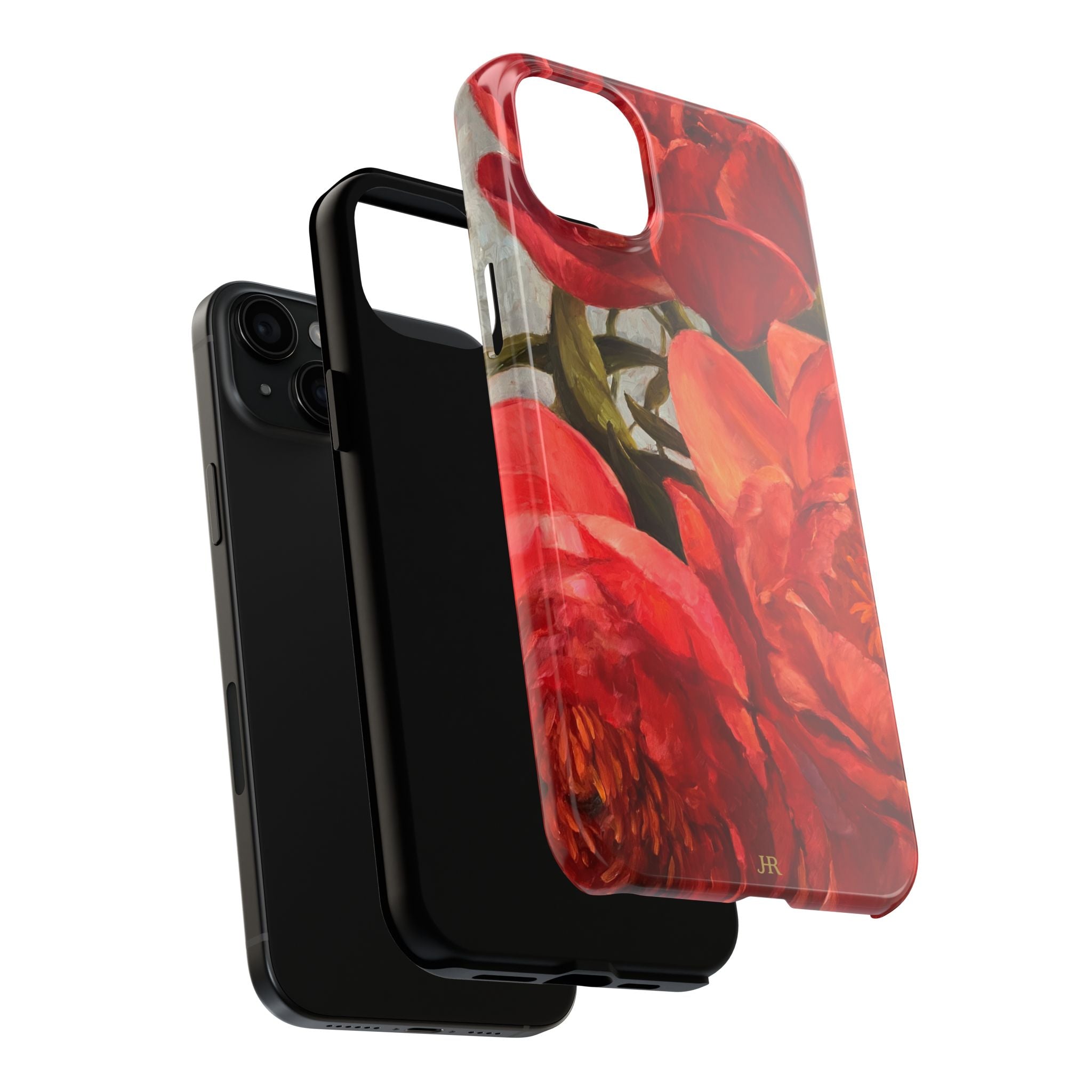 Red Peony Phone Case
