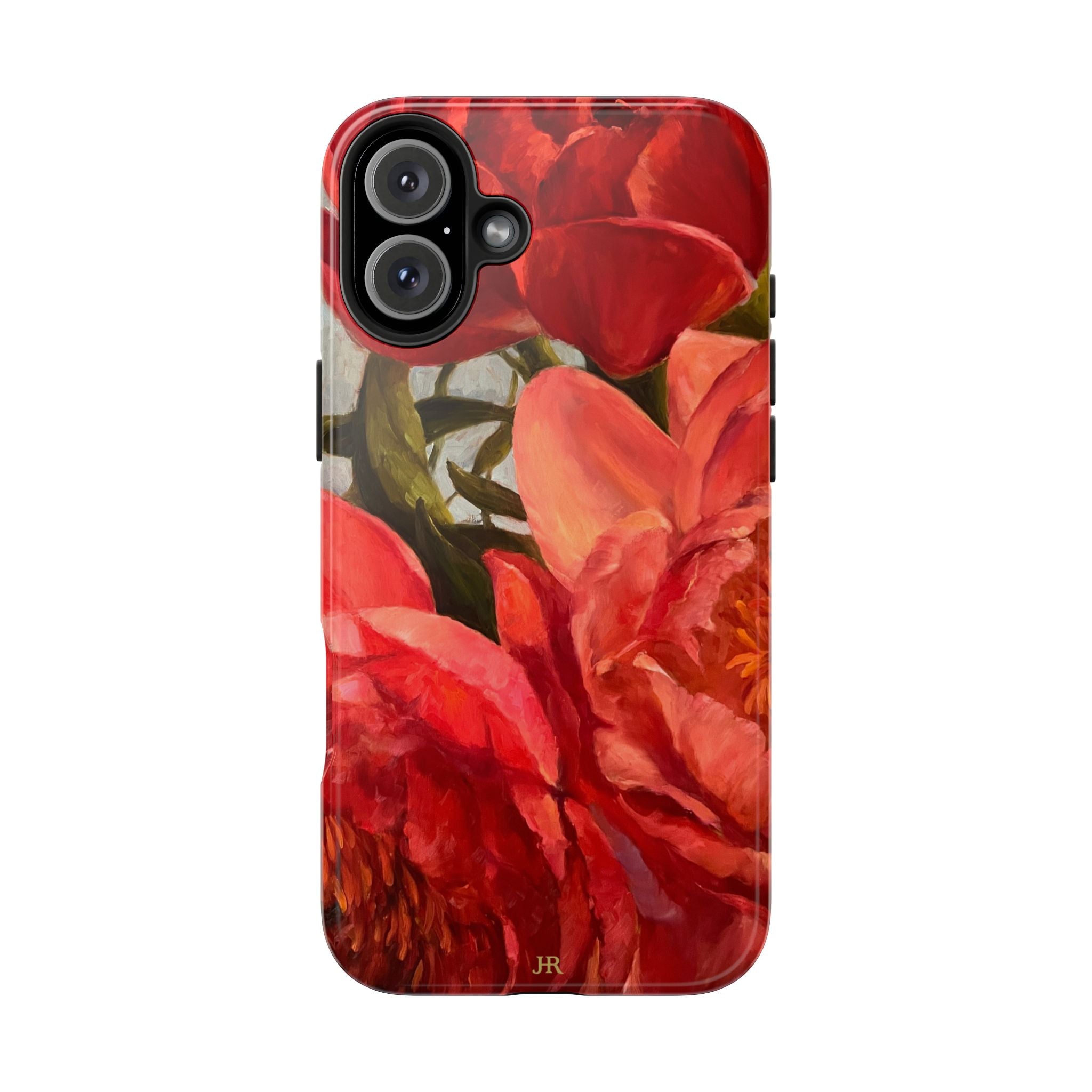 Red Peony Phone Case