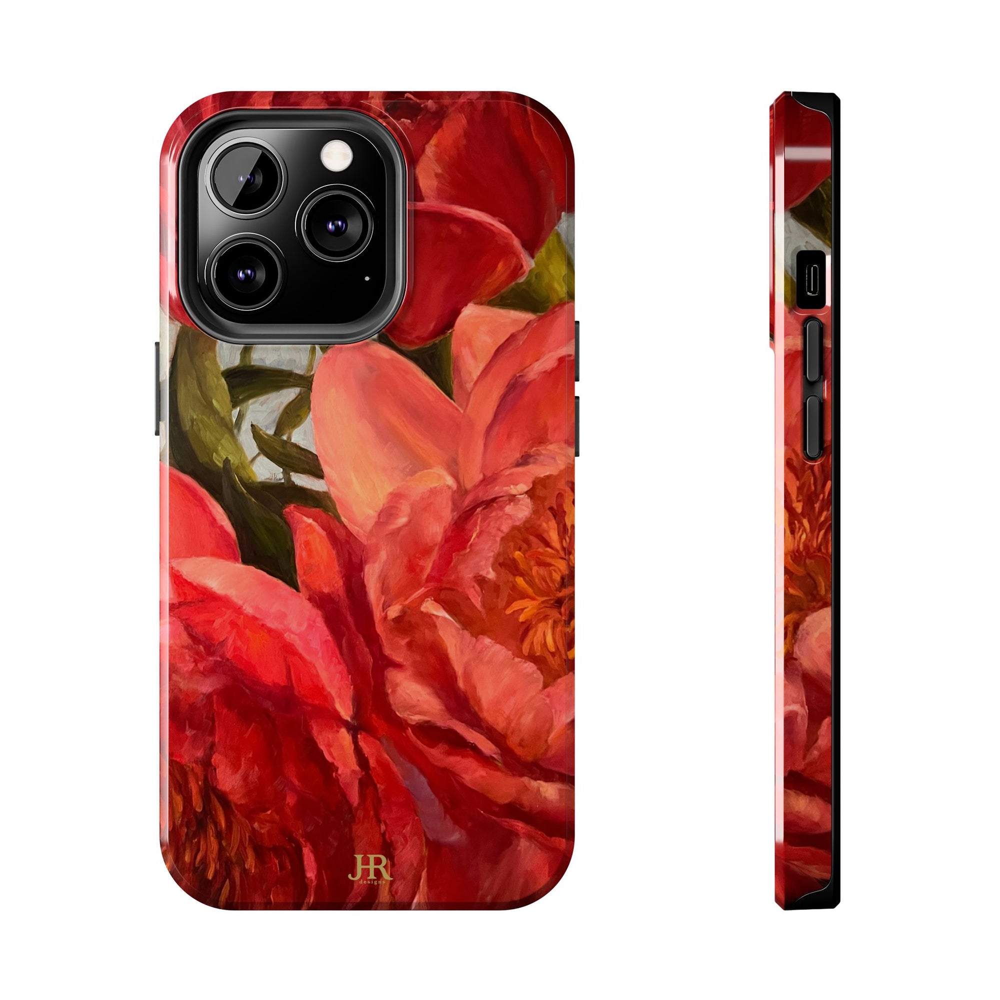 Red Peony Phone Case