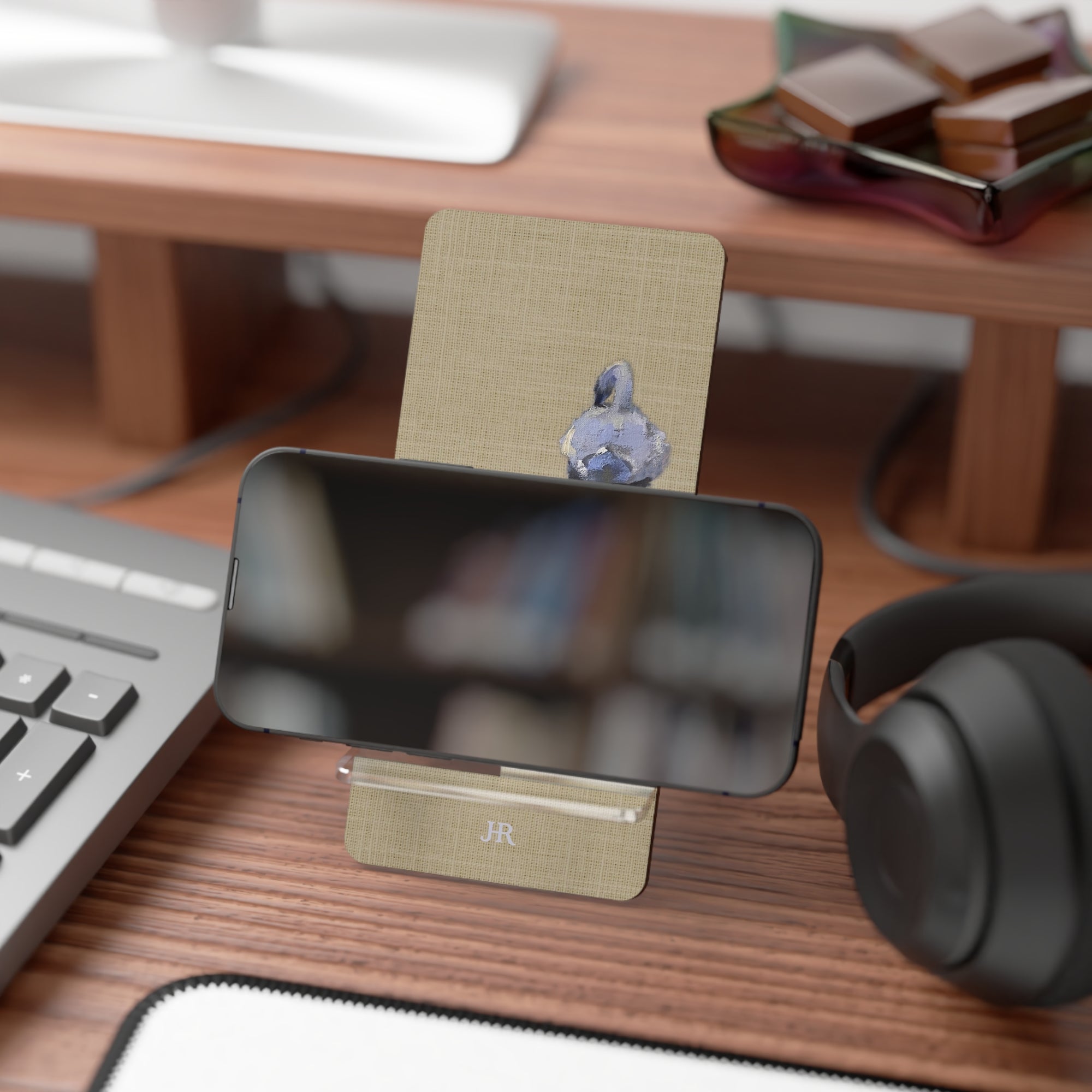 Blue Swan Phone Stand