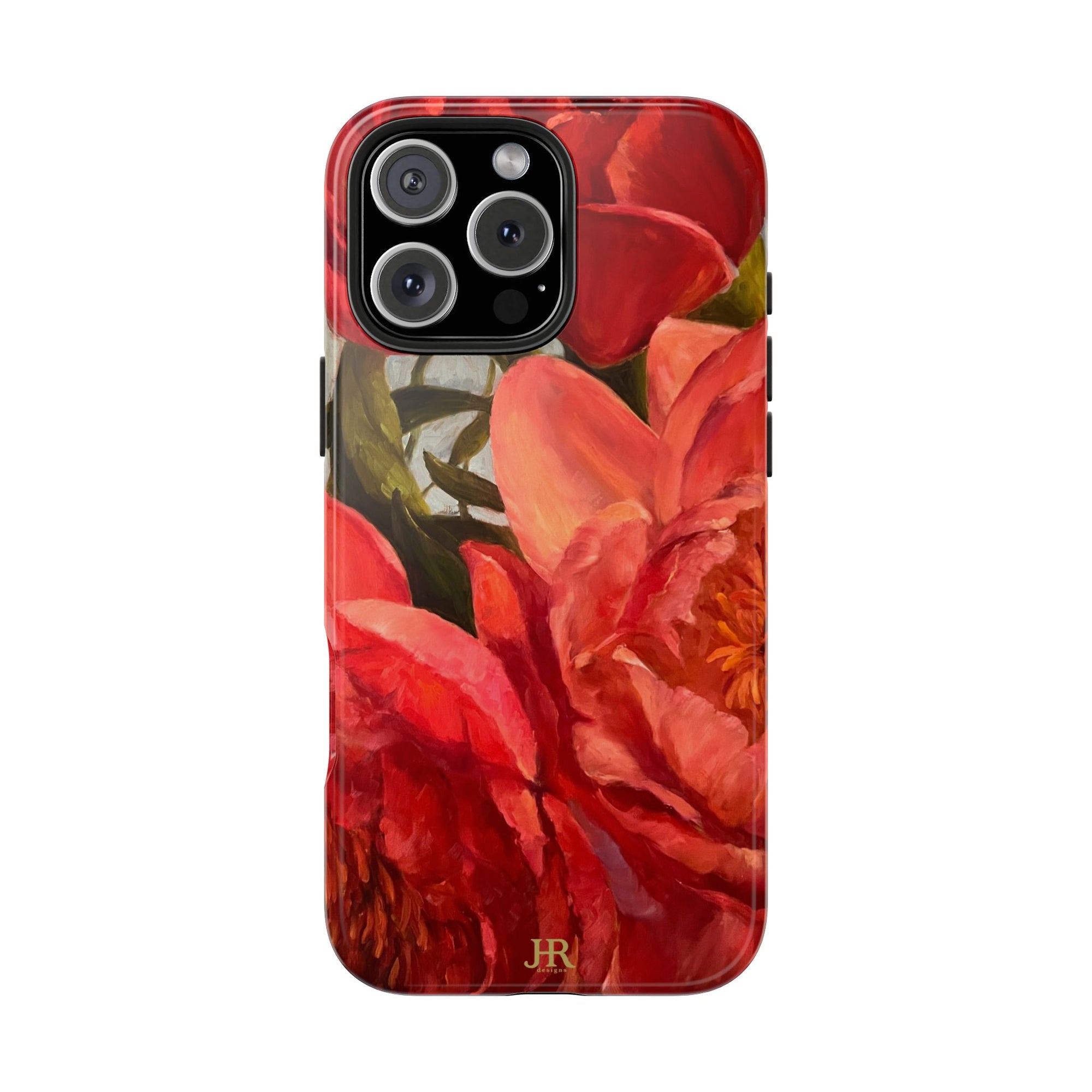 Red Peony Phone Case