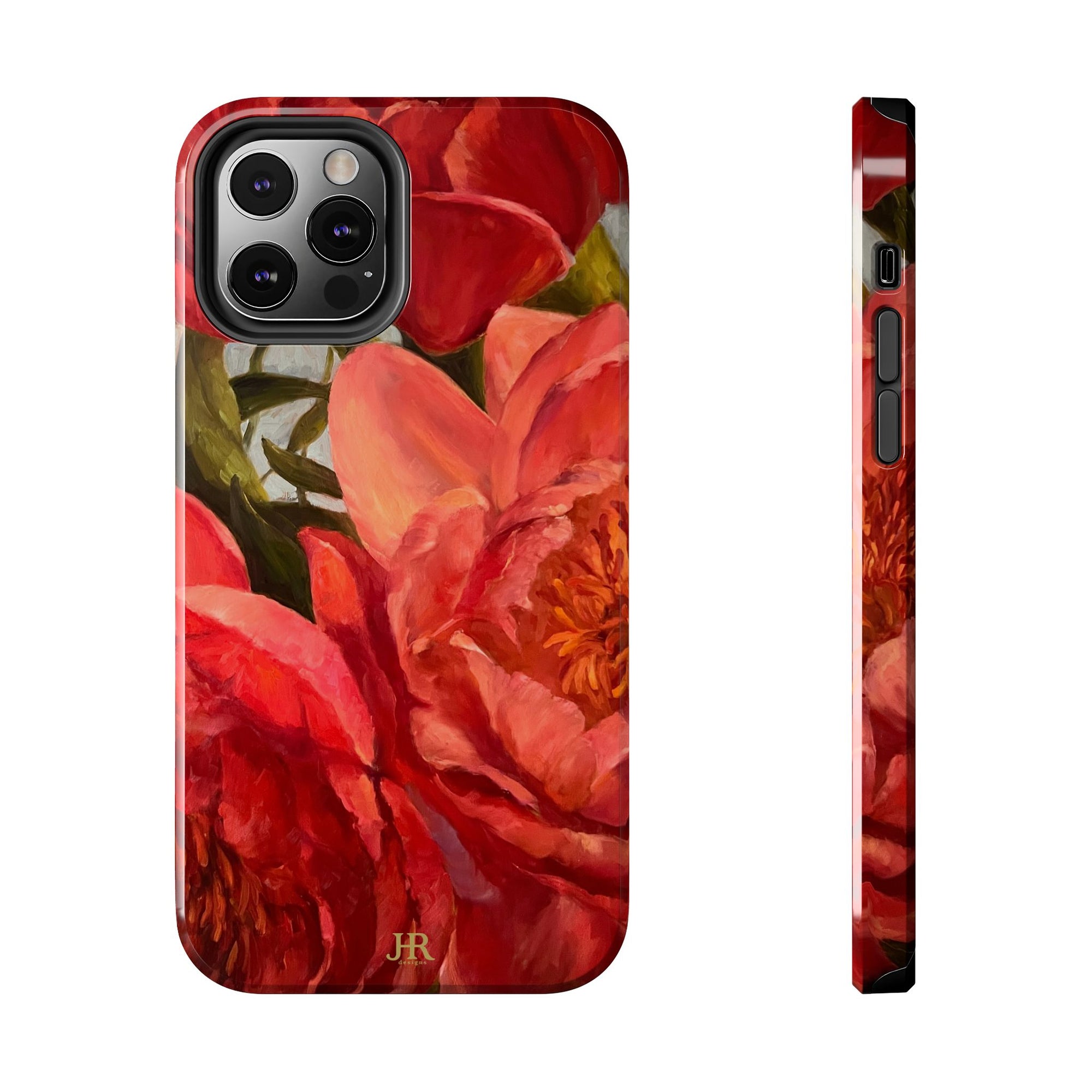 Red Peony Phone Case