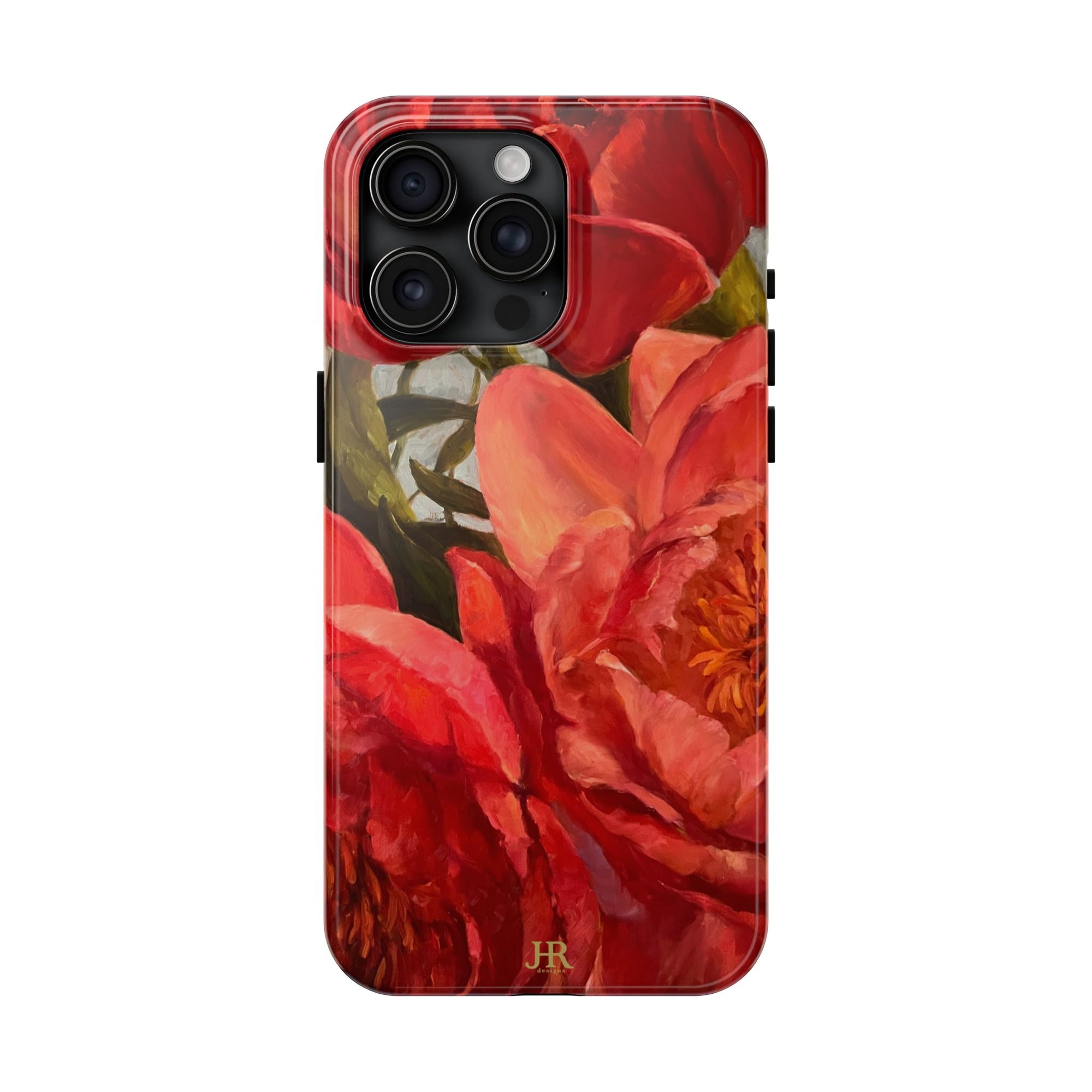 Red Peony Phone Case