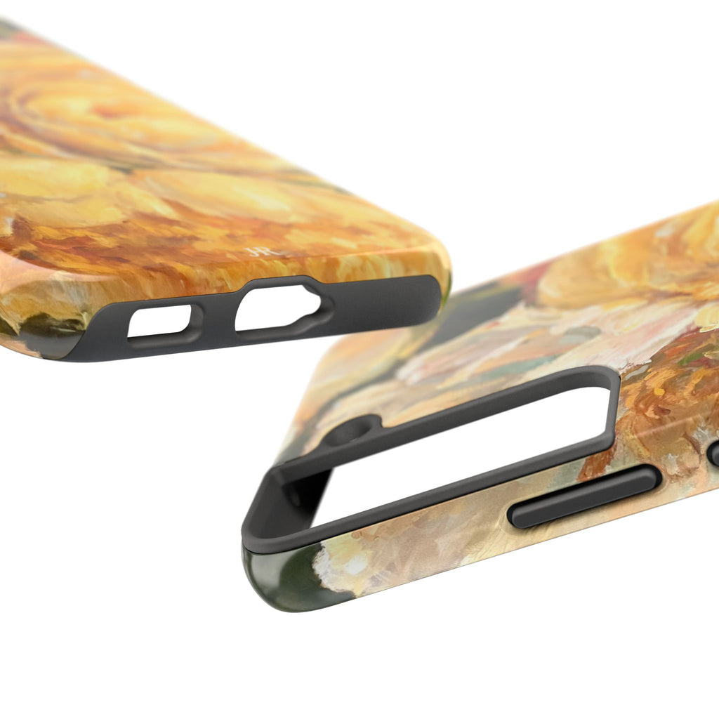 Yellow Peony Phone Case