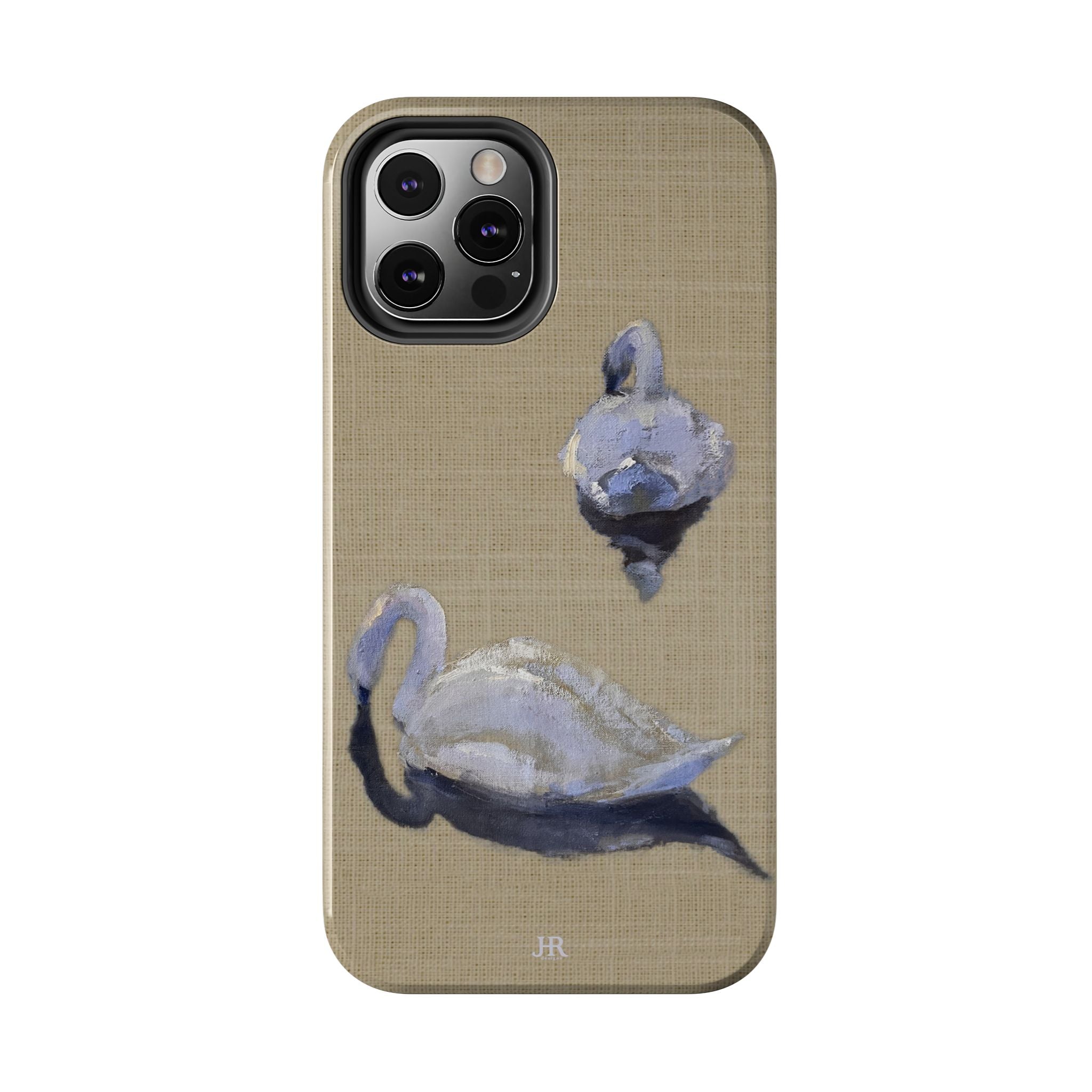 Blue Swan Phone Case