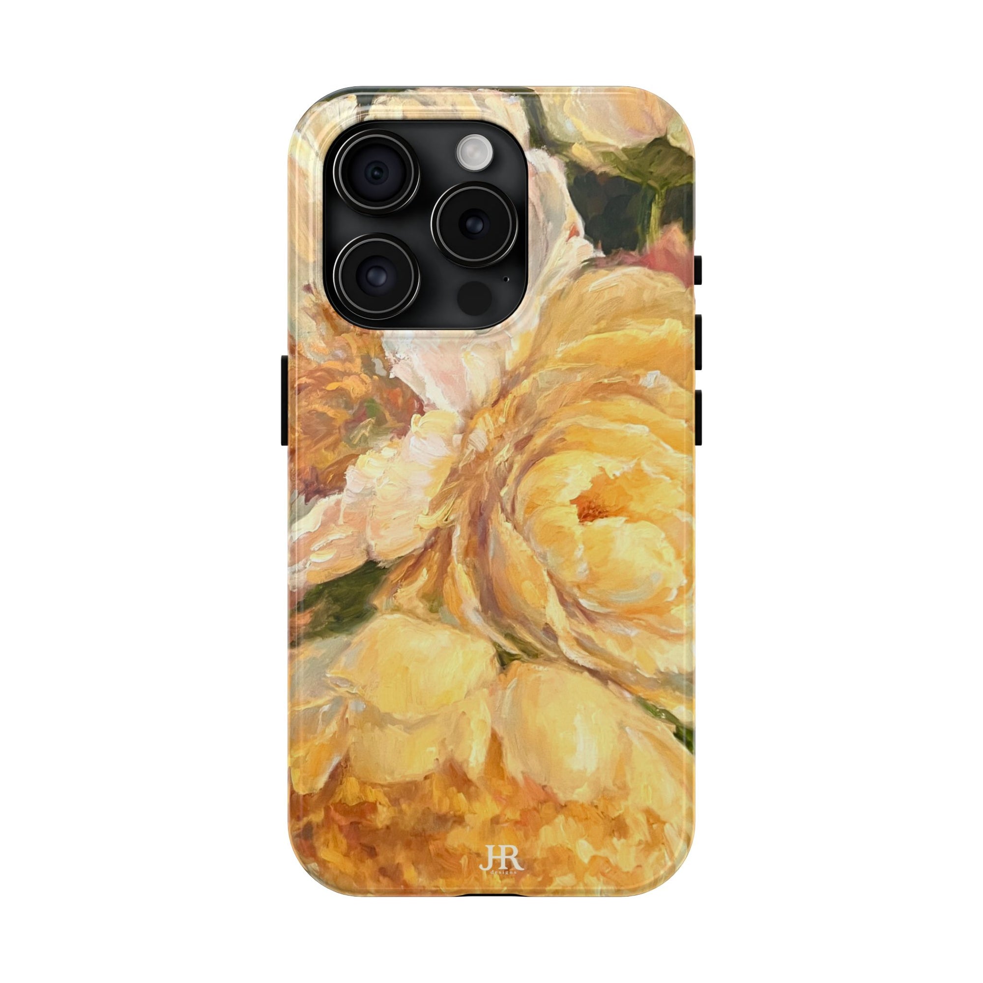 Yellow Peony Phone Case