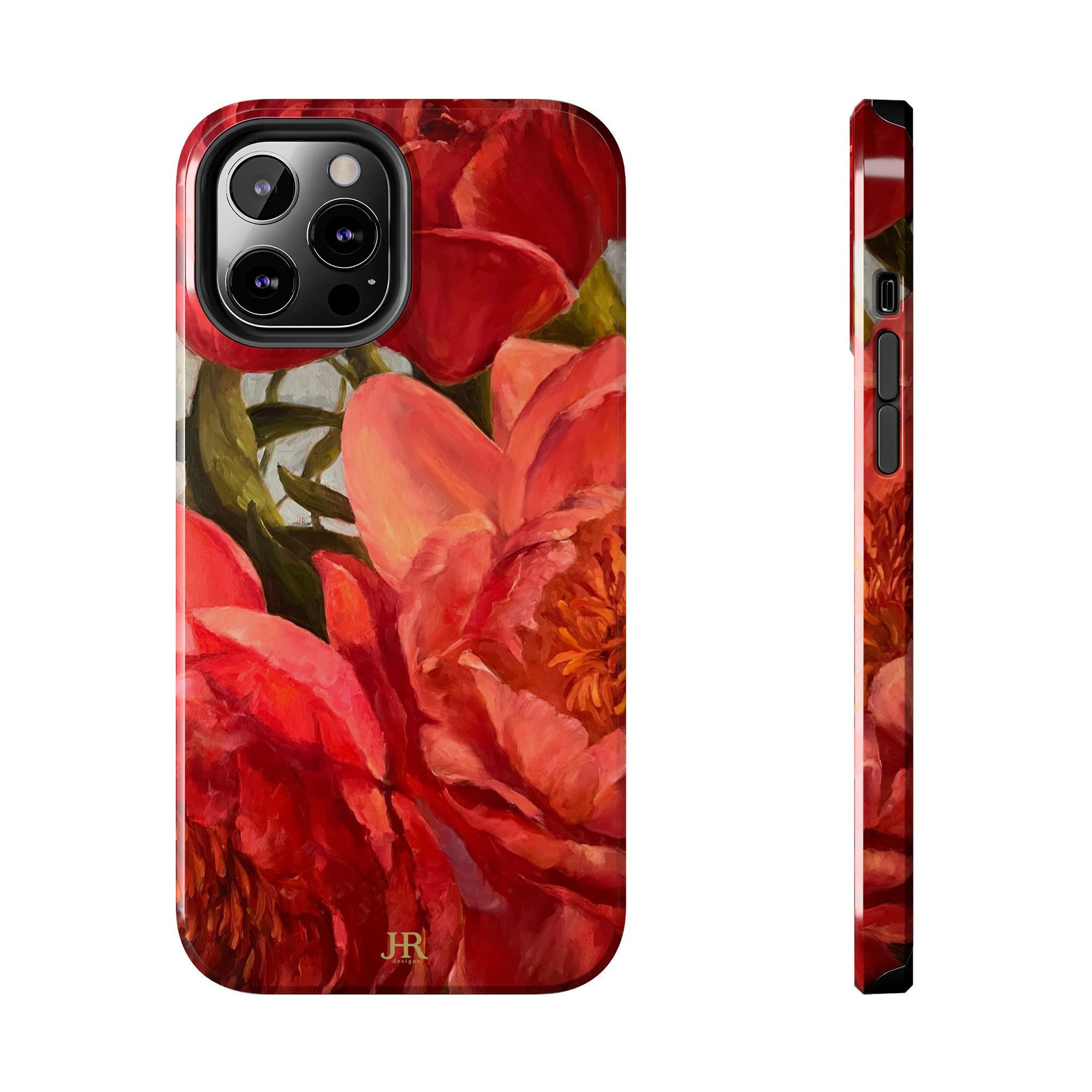 Red Peony Phone Case
