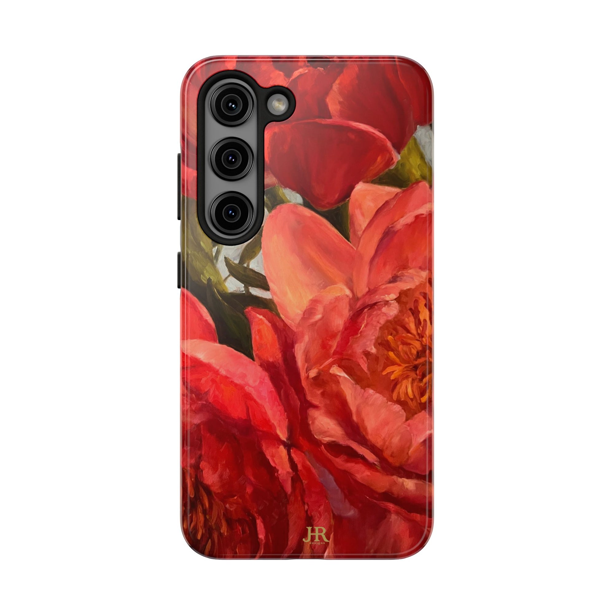 Red Peony Phone Case