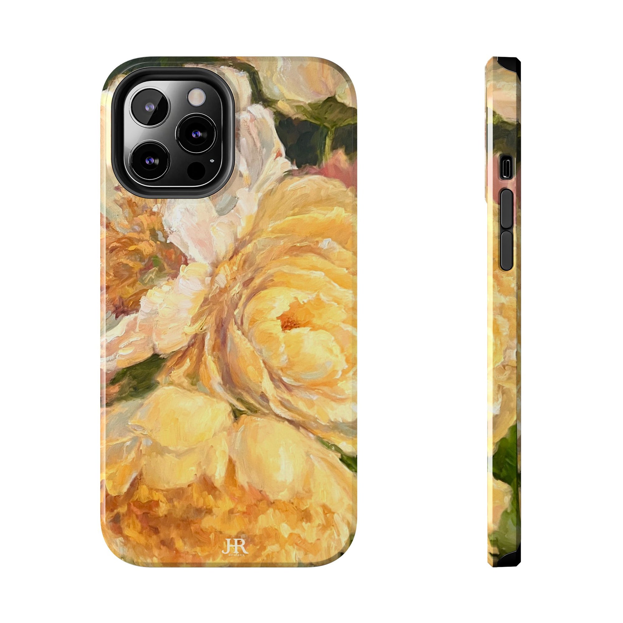 Yellow Peony Phone Case