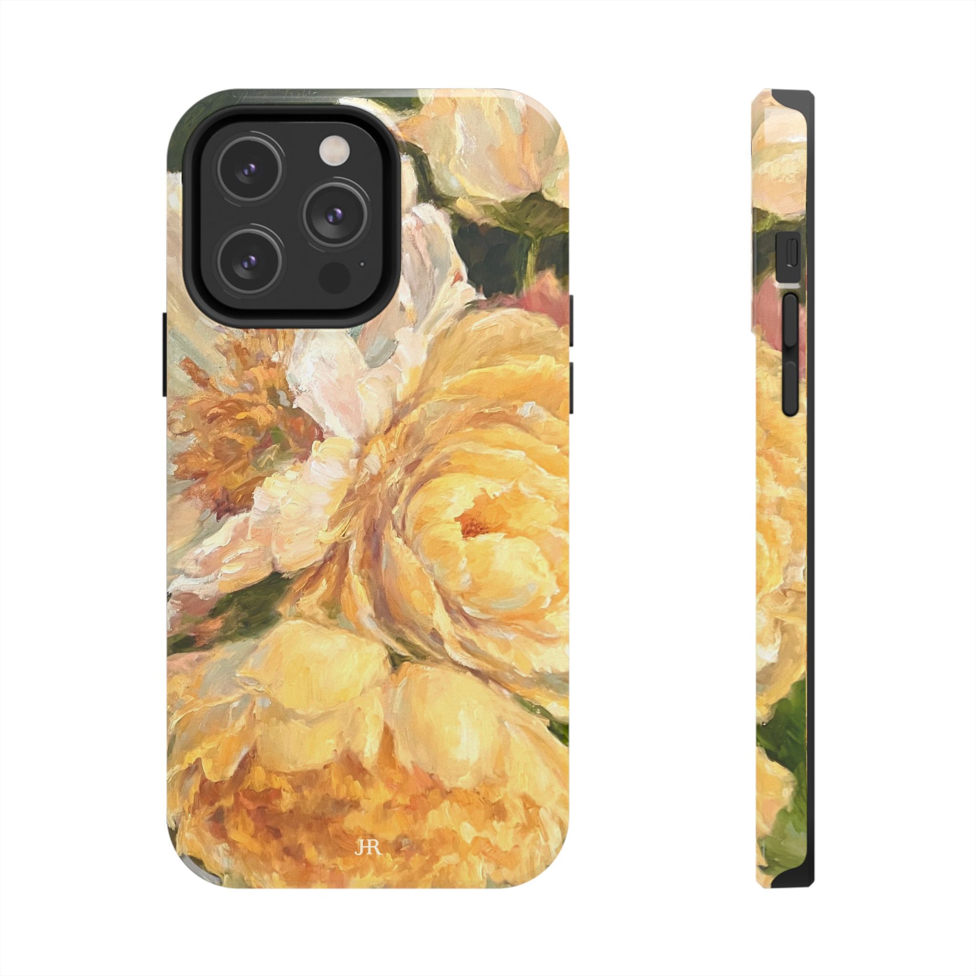 Yellow Peony Phone Case
