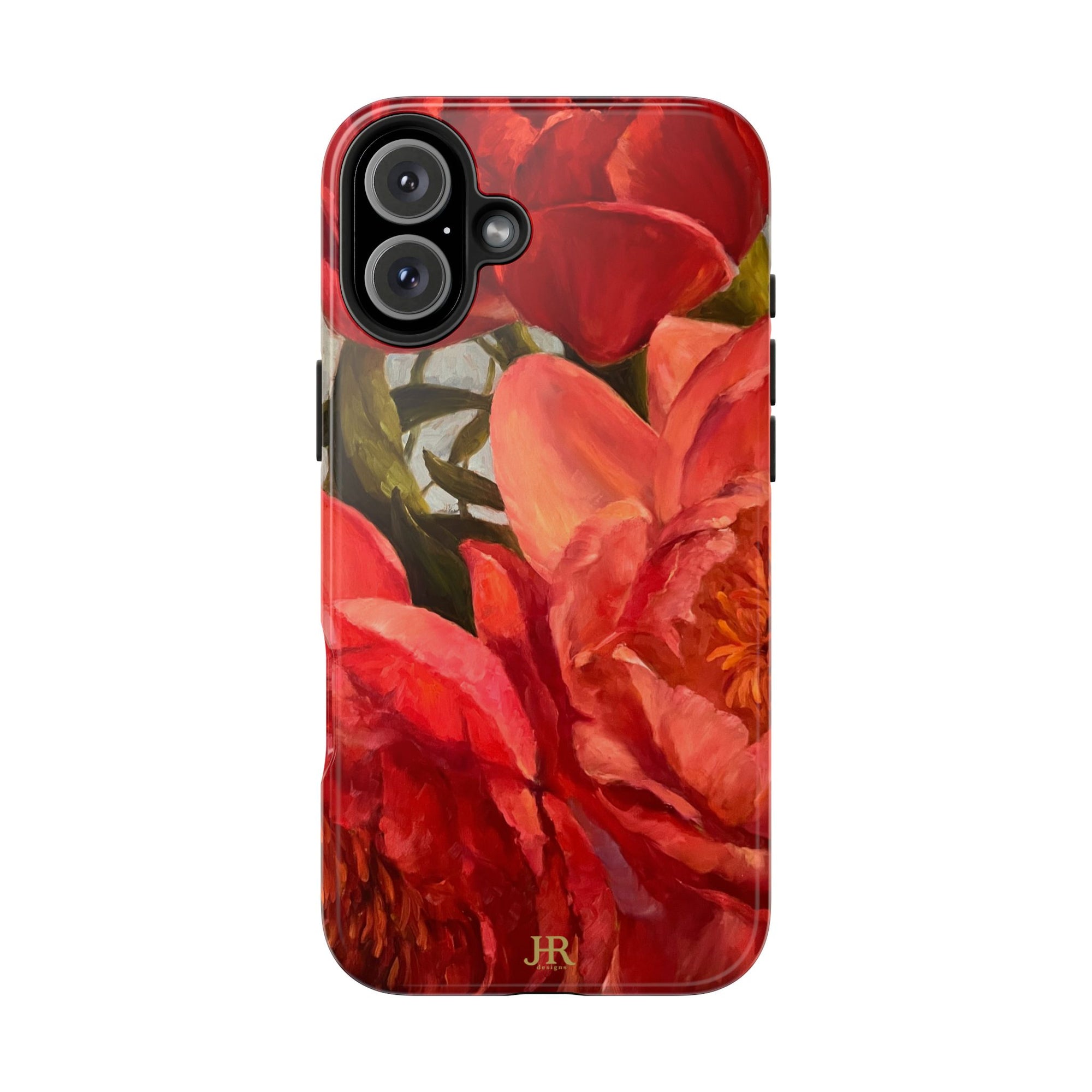 Red Peony Phone Case