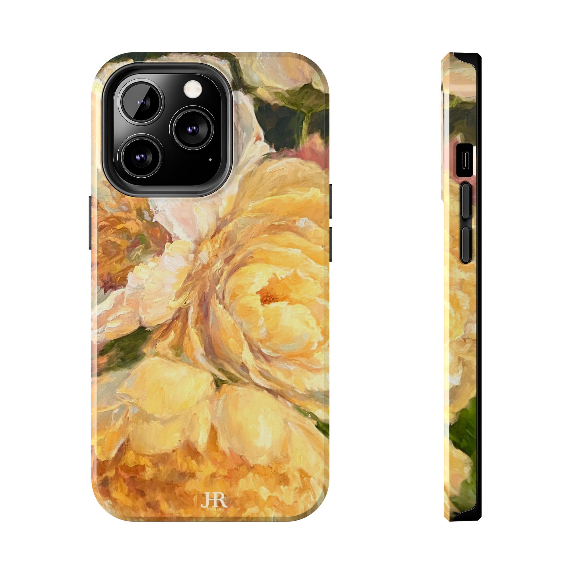 Yellow Peony Phone Case
