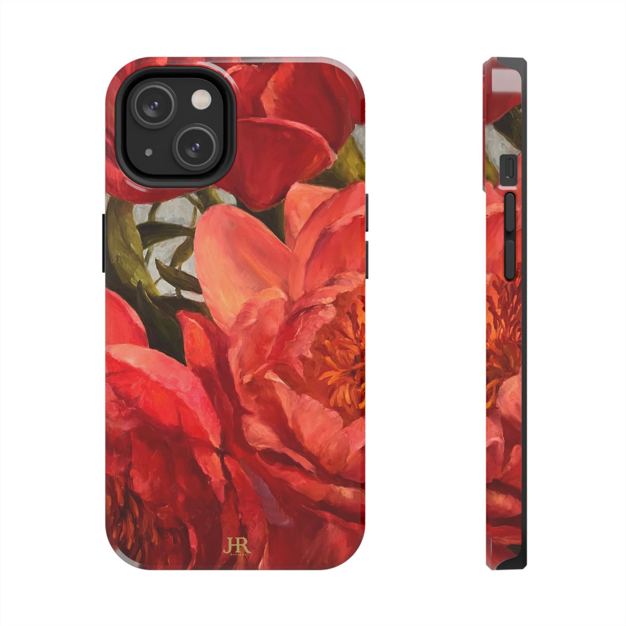 Red Peony Phone Case