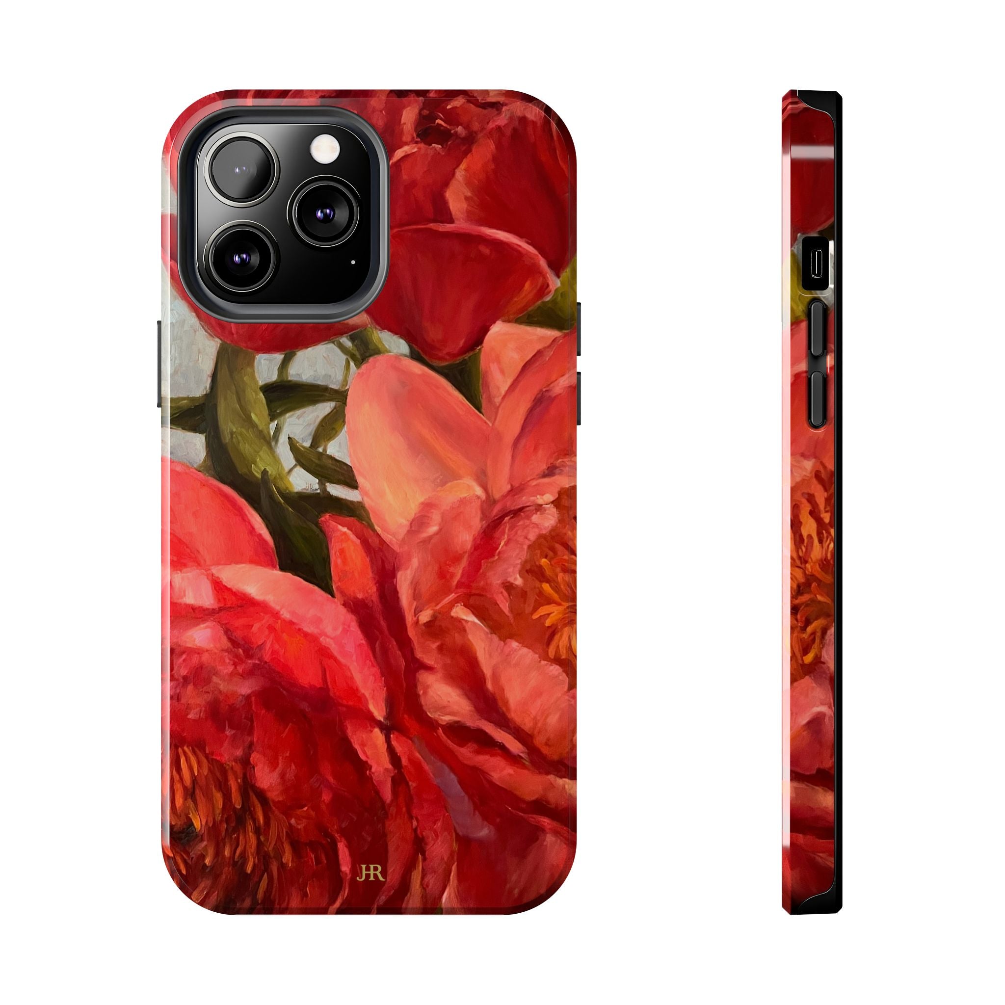 Red Peony Phone Case