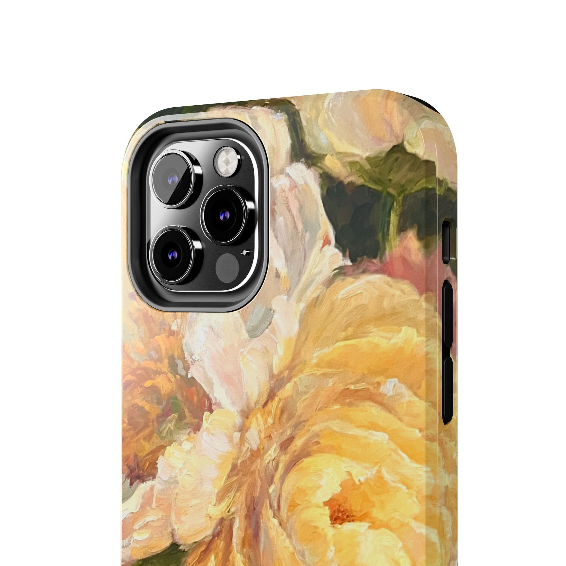 Yellow Peony Phone Case