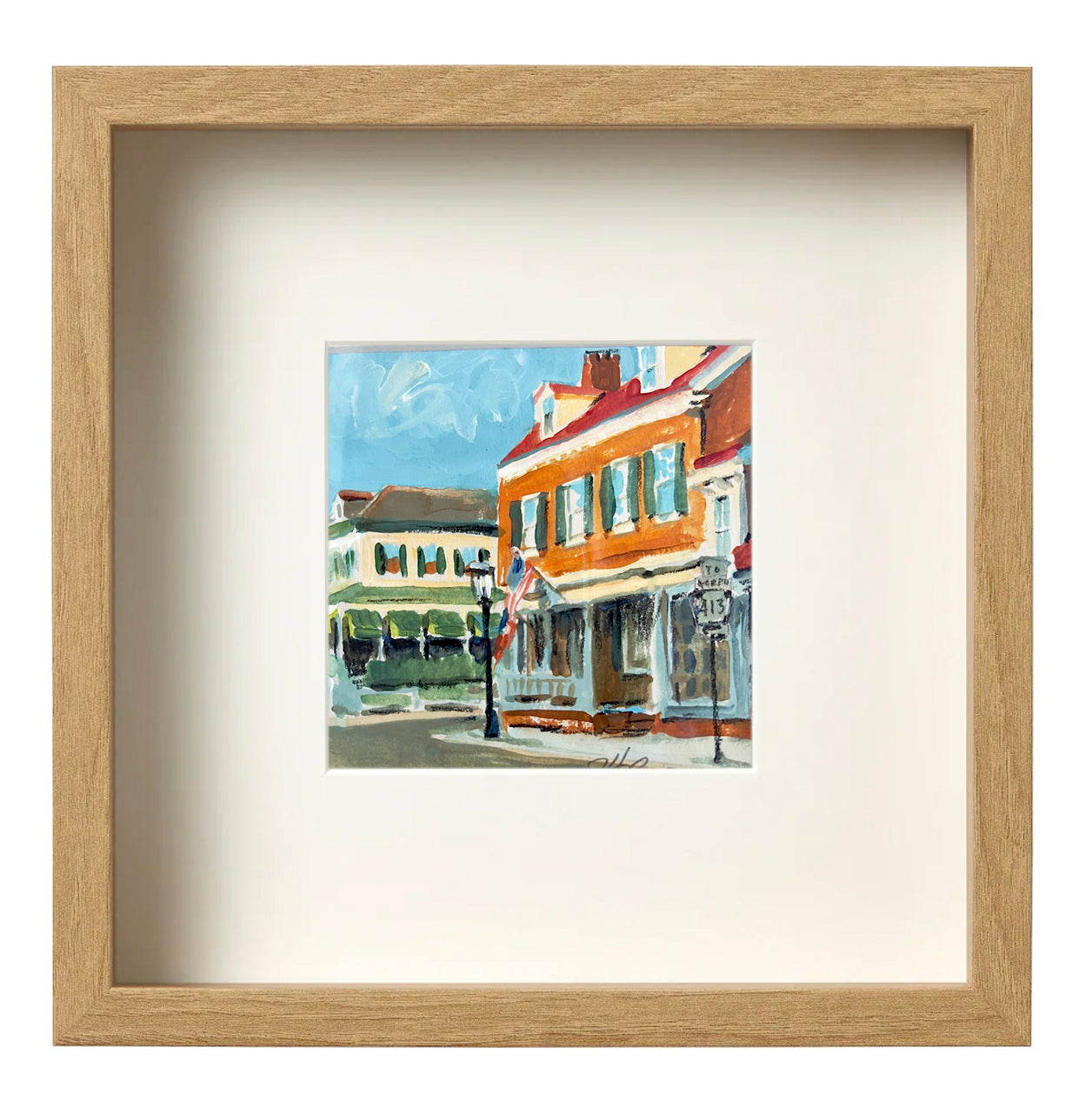 Six Framed Newtown Prints