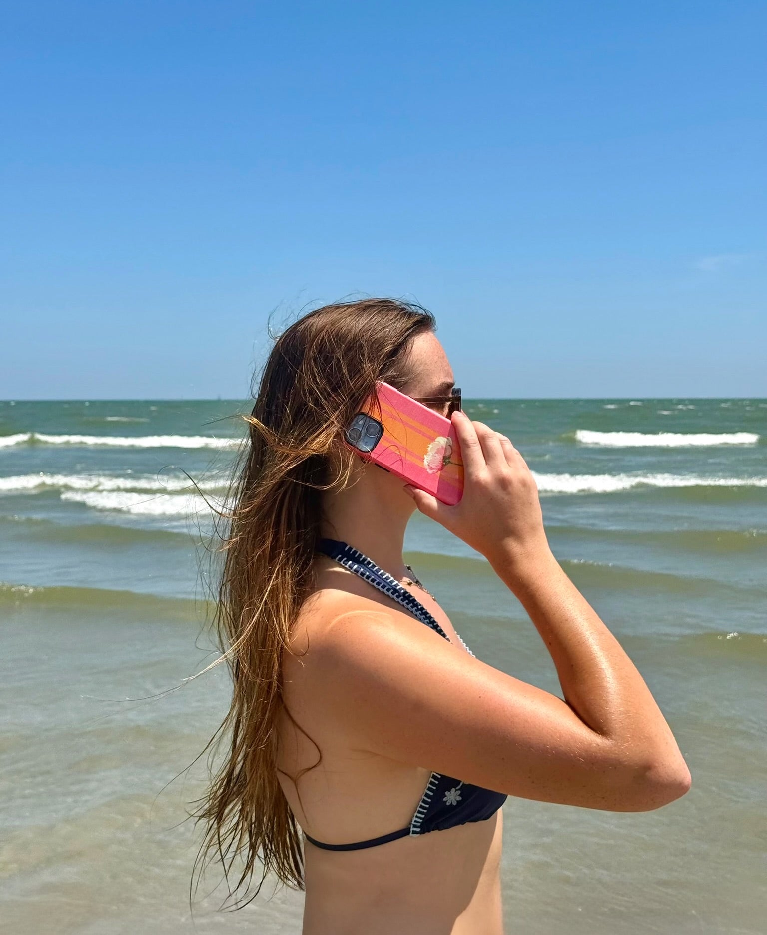 Sherbert Linen Phone Case