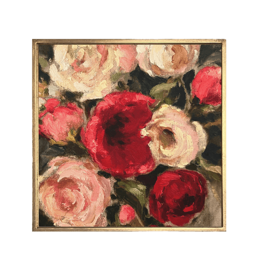 Floral Amour Gallery Wrapped Canvas Art Print