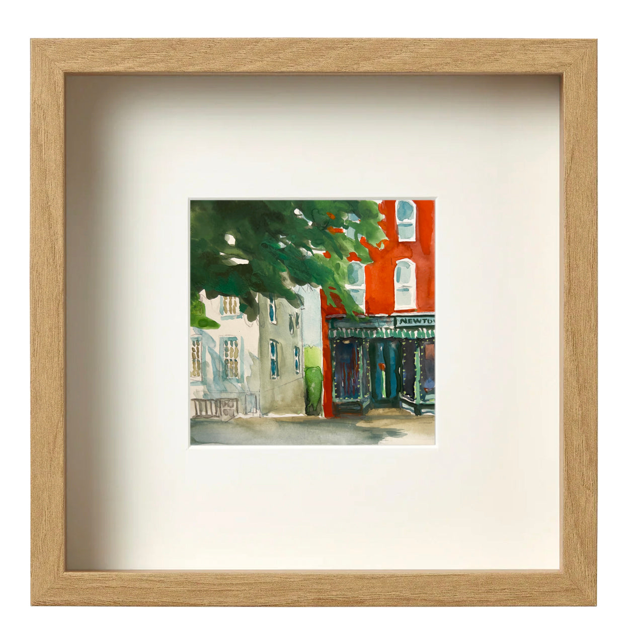 Six Framed Newtown Prints