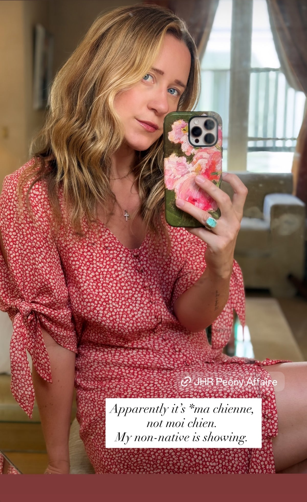 Peony Affaire Phone Case