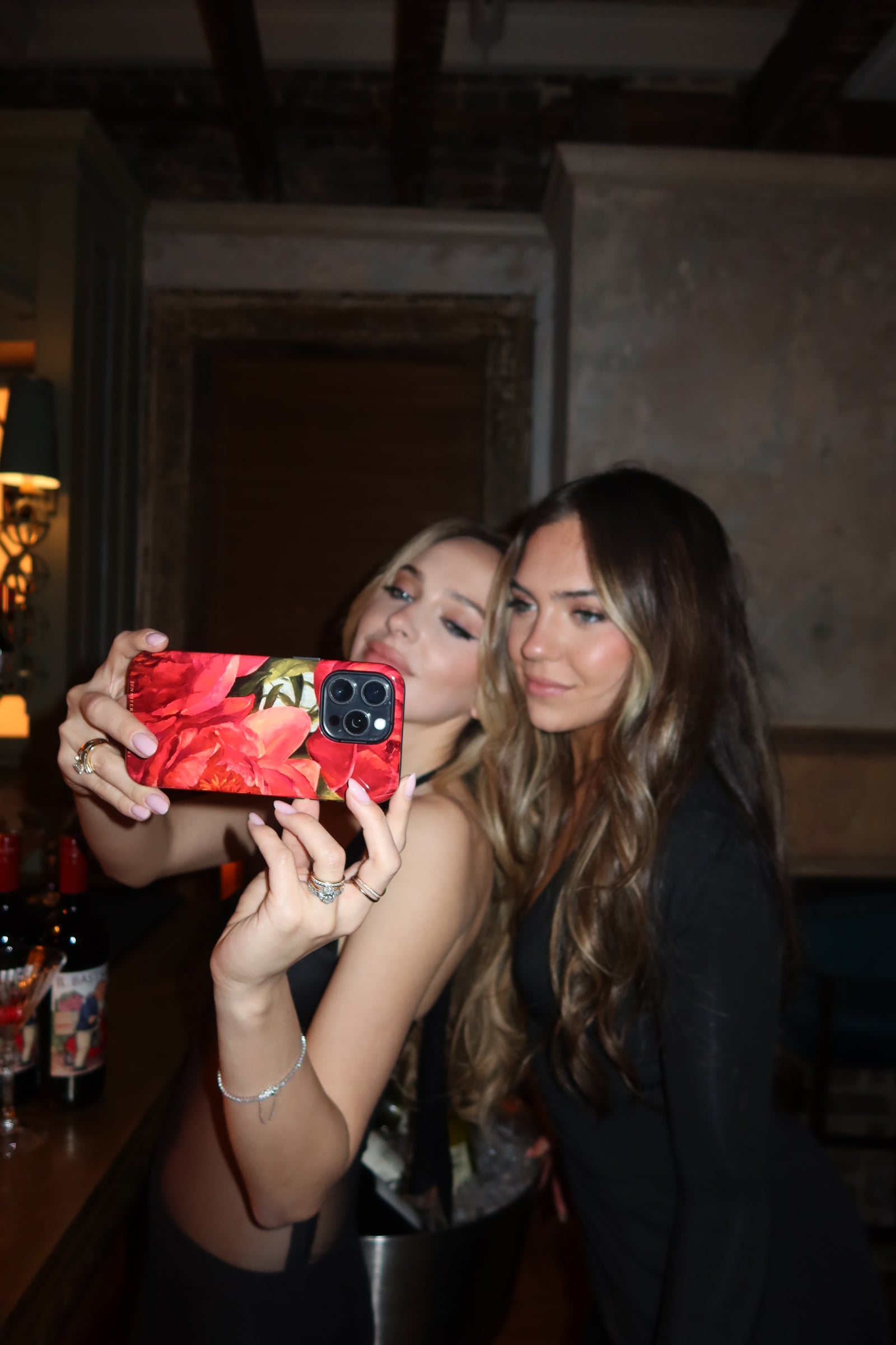 Red Peony Phone Case