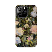 iPhone 13 Pro flower case featuring a budding peony painting by artist Jennifer Hansen Rolli.