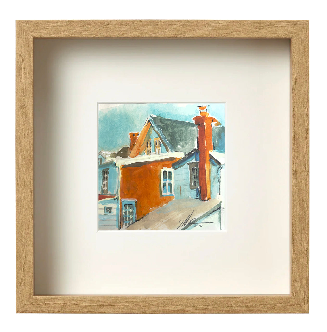 Six Framed Newtown Prints