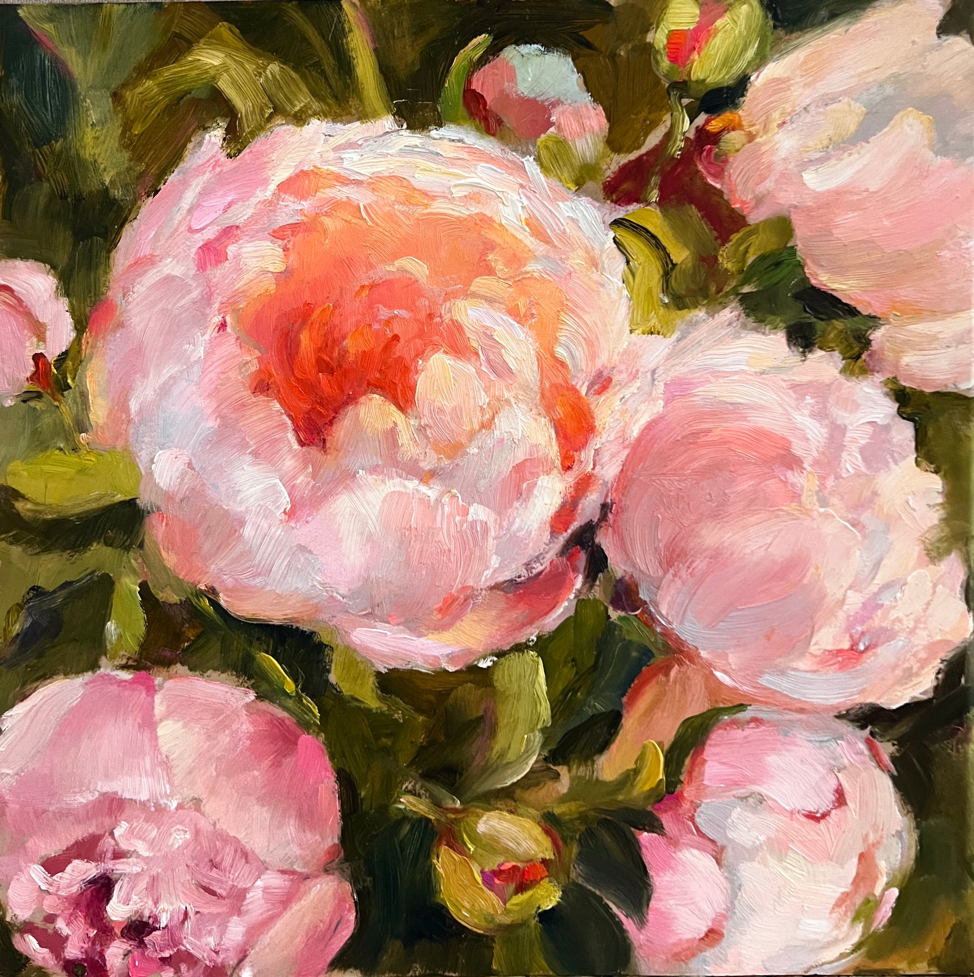 Peonies In Bloom