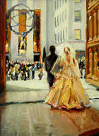 St. Patrick Meets Rockefeller Boxed Note Cards