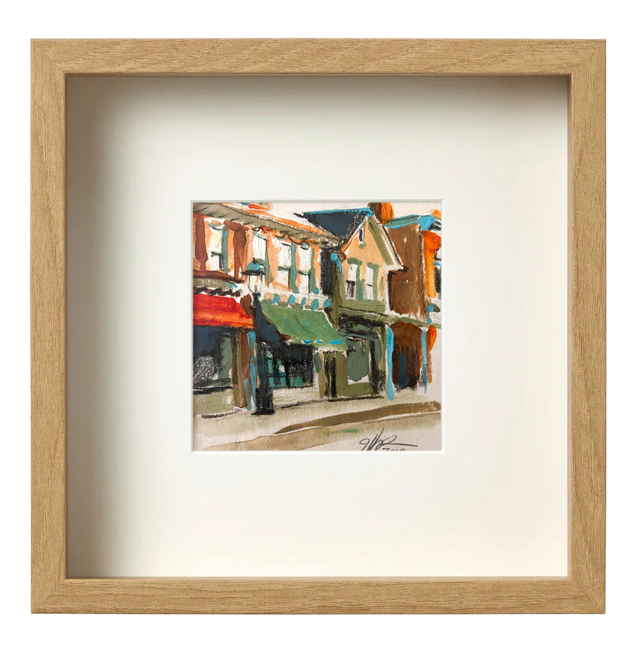 Six Framed Newtown Prints