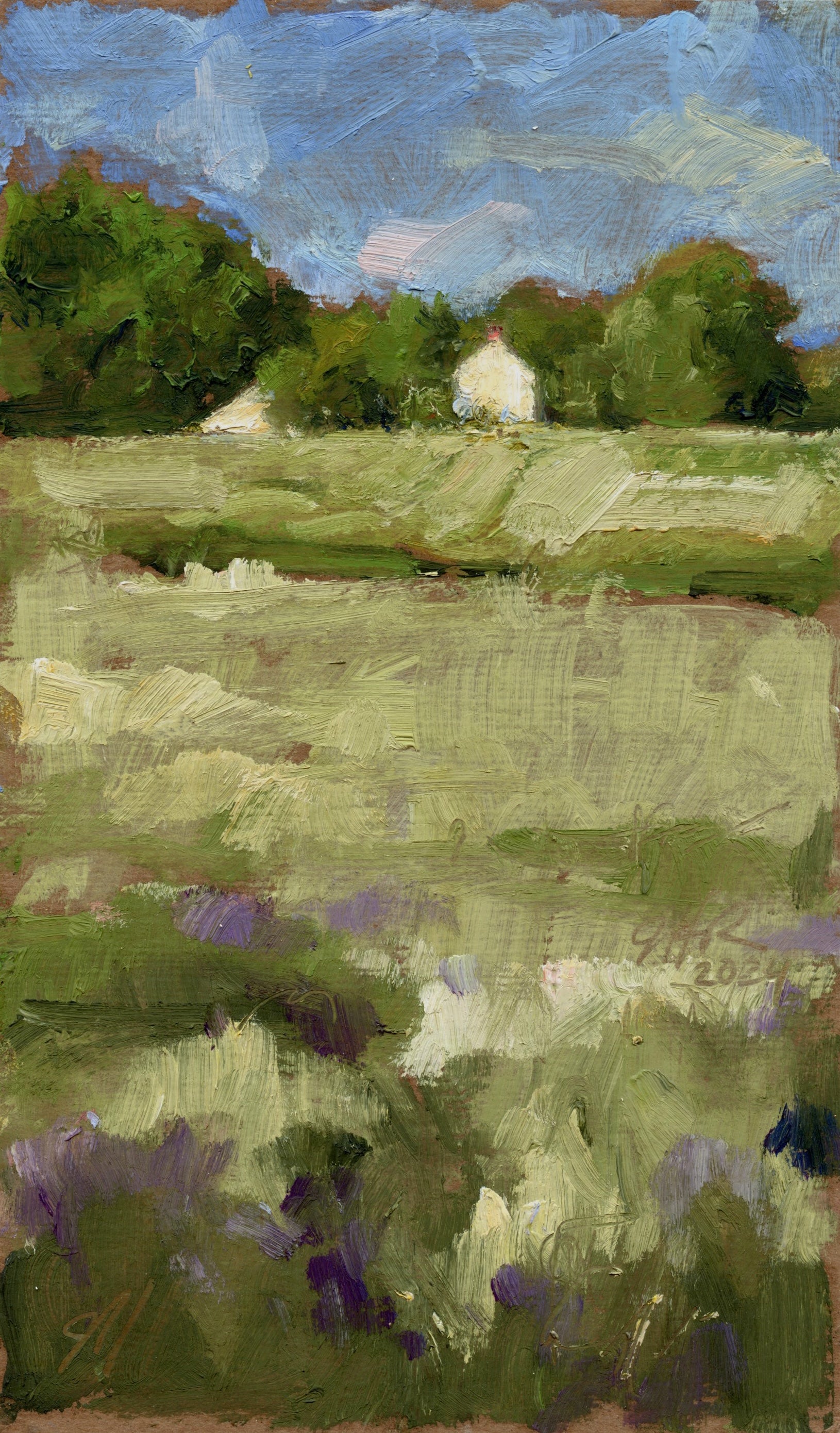 Summer Field & Farmhouse