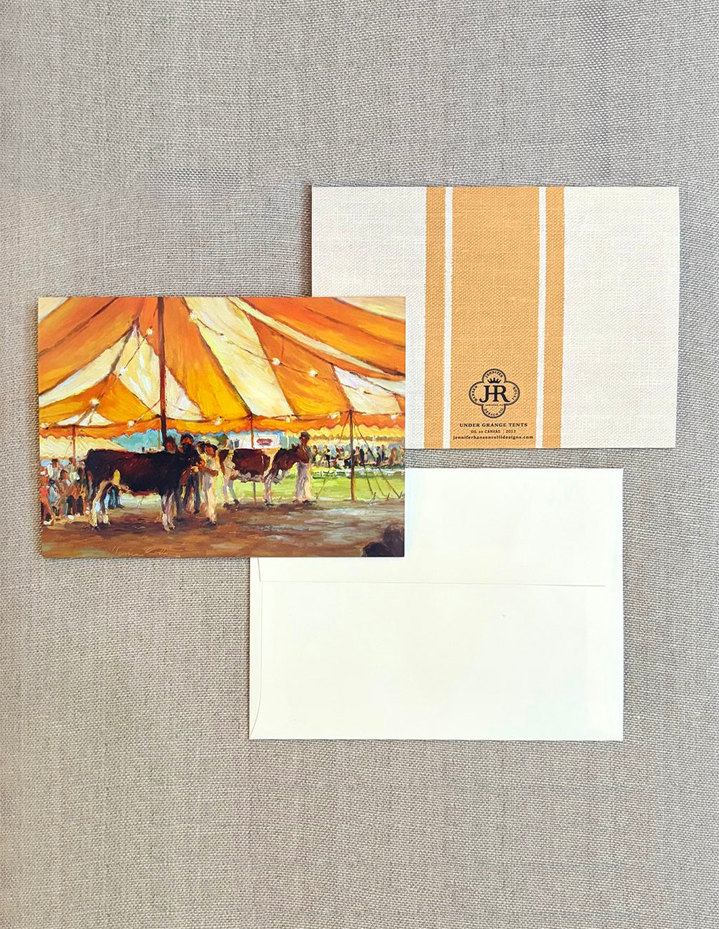 Under Grange Tent Boxed Note Cards