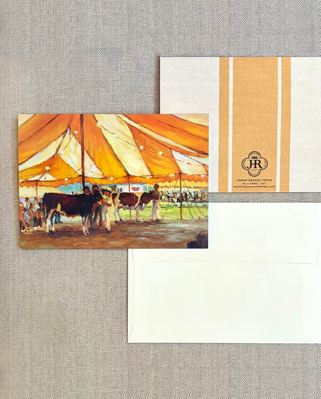Under Grange Tent Boxed Note Cards